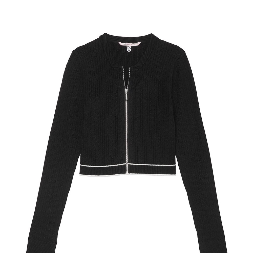 Victoria's Secret EcoVero Navy Knit Top